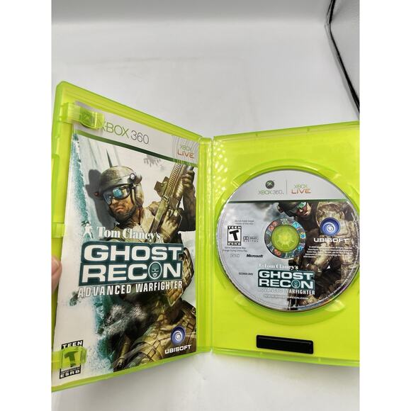 Tom Clancy's Ghost Recon: Advanced Warfighter Xbox 360 - CIB - Good Condition - Picture 3 of 6
